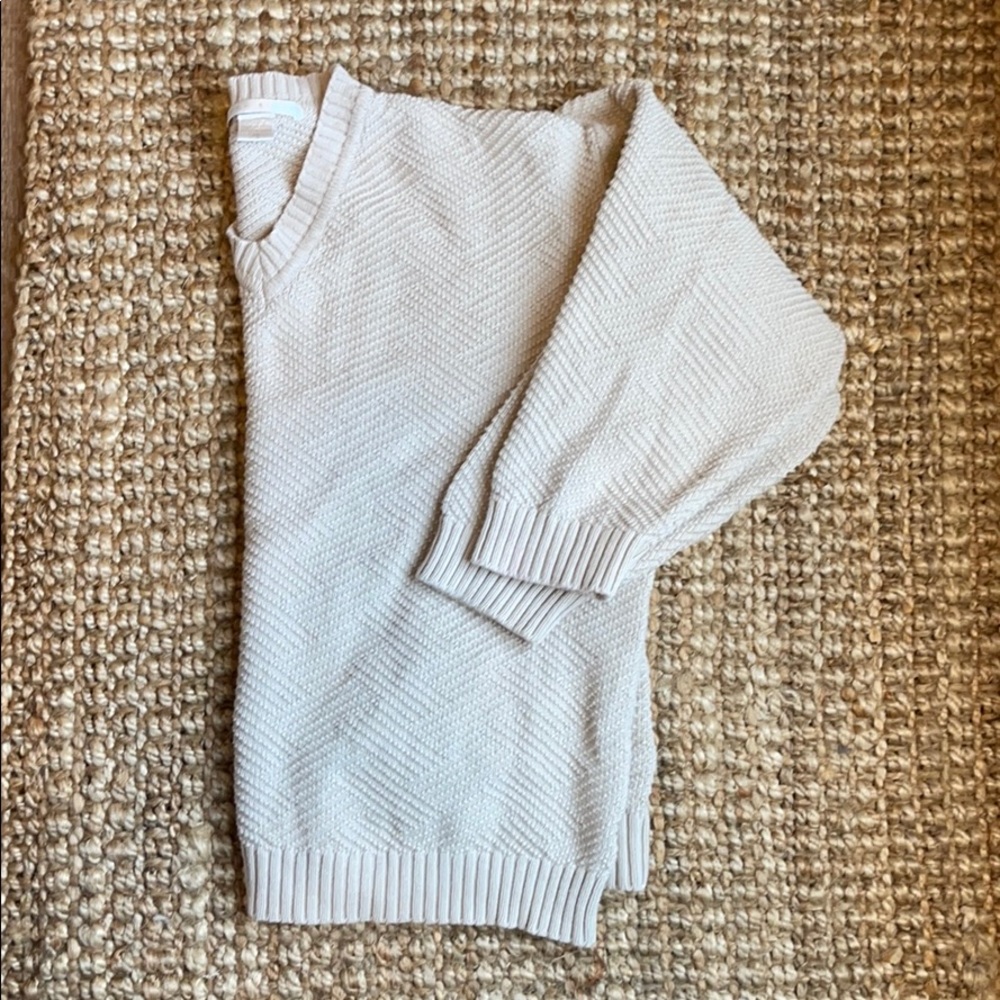 Neutral taupe sweater